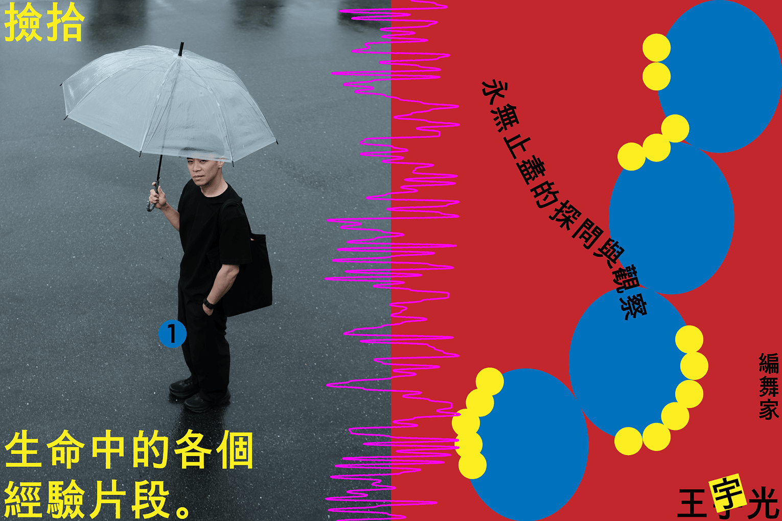 撿拾生命中的各個經驗片段  編舞家王宇光  永無止盡的探問與觀察