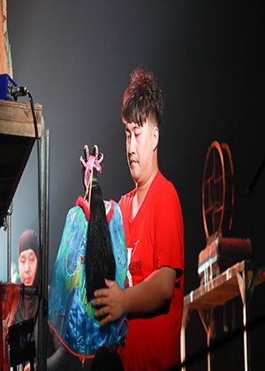 蕭建平電視木偶劇團《怪俠紅黑巾-水底鬼娶親》