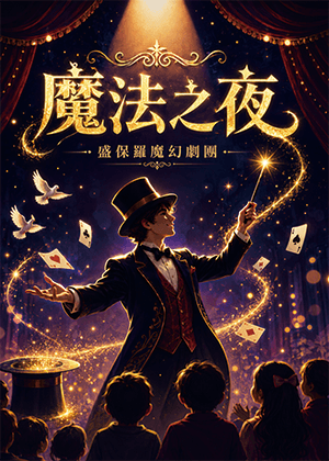 盛保羅魔幻劇團《魔法之夜》